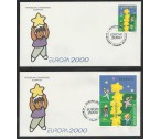 Albánie FDC sada ** - Europa CEPT 2000