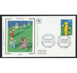 Andorra Francouzská FDC ** - Europa CEPT 2000