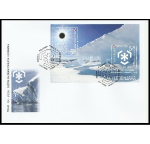 Chorvatsko FDC ** - Ochrana polárních krajů a ledovců 2009