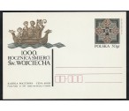 Polsko FDC ** - 1000. výročí smrti sv. Vojtěcha 1997