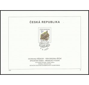 Česká republika NL ** - Ochrana přírody - perlorodka 2002