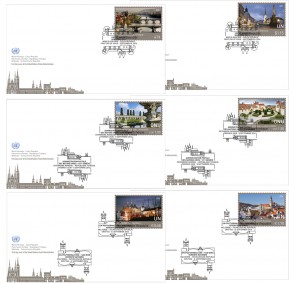 Poštovní správa OSN FDC ** - Světové dědictví UNESCO 2016