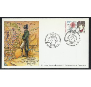 ČR Francie FDC ** - 200. výročí bitvy u Slavkova 2005