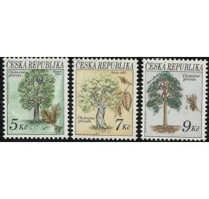 Česká republika ** - Ochrana přírody - stromy 1993