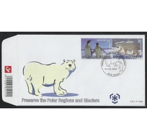 Belgie FDC ** - Ochrana polárních krajů a ledovců 2009