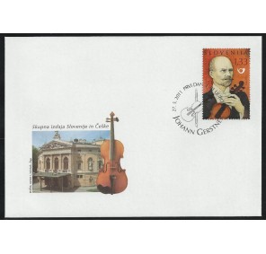 Slovinsko FDC ** - Johann Gerstner 2011