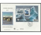 Andorra (Fr.) FDC ** - Ochrana polárních krajů a ledovců 2009