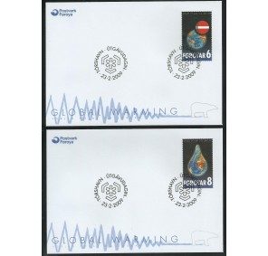 Faerské ostrovy FDC ** - Ochrana polárních krajů a ledovců 2009