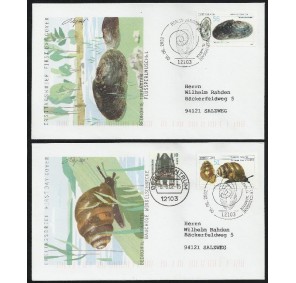 Německo FDC (•) - Ochrana přírody - perlorodka 2002