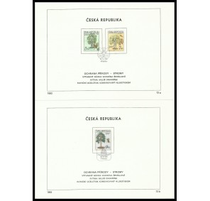 Česká republika NL ** - Ochrana přírody - stromy 1993