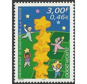 Andorra Fr. ** - Europa CEPT 2000