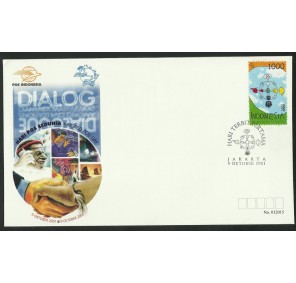 Indonésie FDC - Dialog mezi civilizacemi 2001