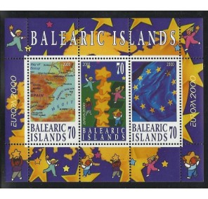 Balearic Islands A perforovaný ** - Europa CEPT 2000