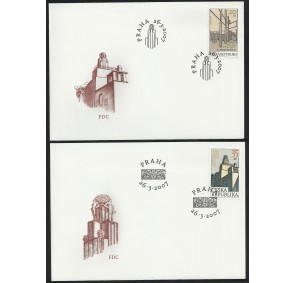 Česká republika FDC ** - Palác Stoclet v Bruselu 2007