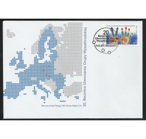 Polsko FDC ** - Visegrádská čtyřka 2011