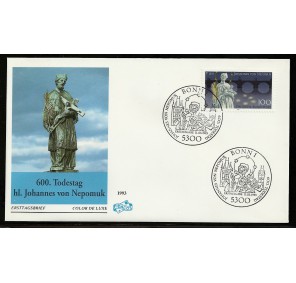 Německo FDC ** - Svatý Jan Nepomucký 1993