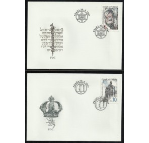 Česká republika FDC ** - Židovské památky v Praze 1997