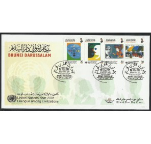 Brunej FDC - Dialog mezi civilizacemi 2001